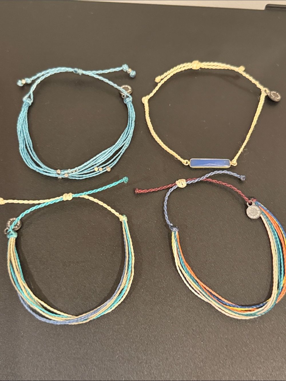 Pura Vida Multicolor Cord Bracelet Bundle